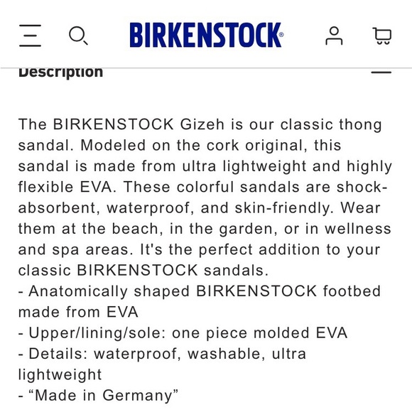 Birkenstock Gizeh Essential EVA Sandals 🌷 - Picture 11 of 11